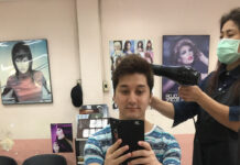 タイのローカルで髪を切ってみた