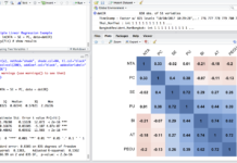 R言語による重回帰分析 Multiple Linear Regression Analysis